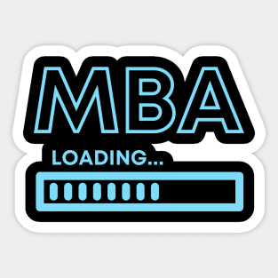 MBA Loading Sticker